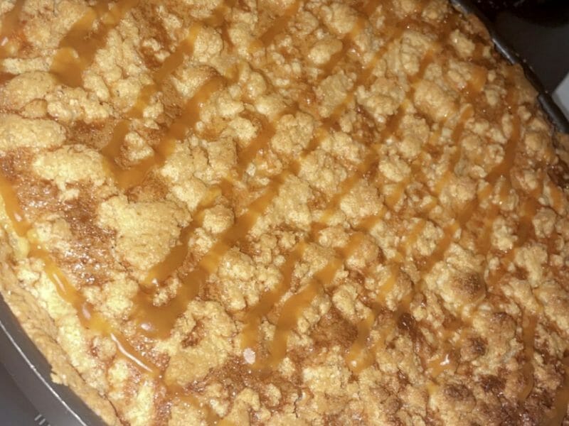 Cliquez pour zoomer ! Tarte aux pommes façon crumble Thermomix par dialamba