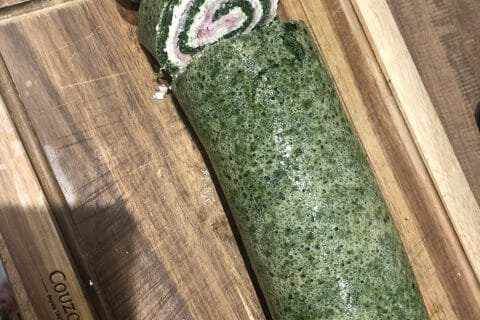 Cliquez pour zoomer ! Roulé aux épinards, saumon et Boursin Thermomix par cyrielle_40