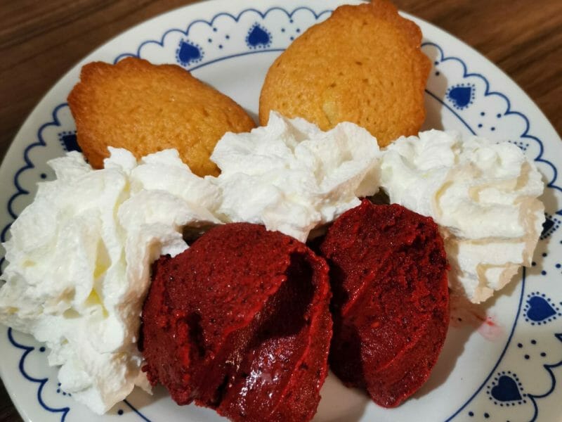 Cliquez pour zoomer ! Glace à la fraise Thermomix par marley2018