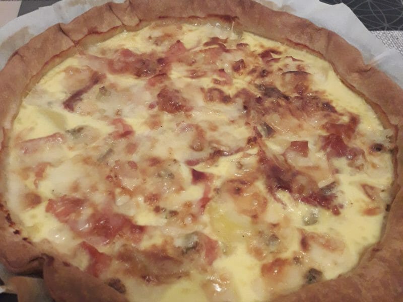 Cliquez pour zoomer ! Tarte gorgonzola et jambon de Parme Thermomix par ste_27