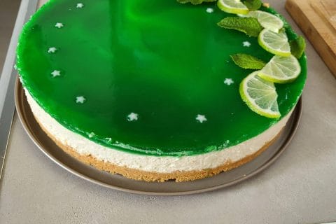 Cliquez pour zoomer ! Bavarois Mojito Thermomix par cocotte6210