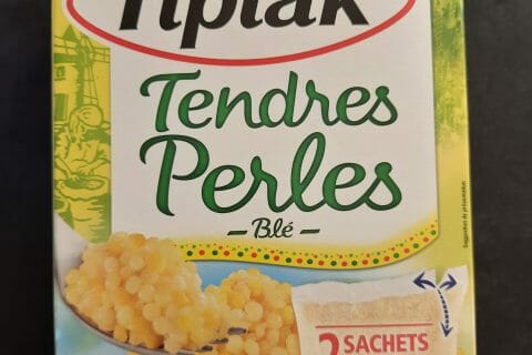 Cliquez pour zoomer ! Gratin de perles, saumon et courgettes Thermomix par lulubichette