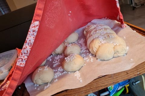 Cliquez pour zoomer ! Brioche tressée à la mie filante Thermomix par melanie_498