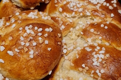 Cliquez pour zoomer ! Brioche tressée à la mie filante Thermomix par melanie_498
