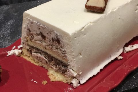 Cliquez pour zoomer ! Bûche Ferrero Rocher Thermomix par sandrinebell