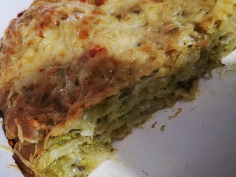 Cliquez pour zoomer ! Gratin de ravioles aux poireaux Thermomix par Soulie2te