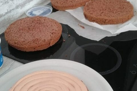 Cliquez pour zoomer ! Layer cake Kinder Bueno Thermomix par romane_seb