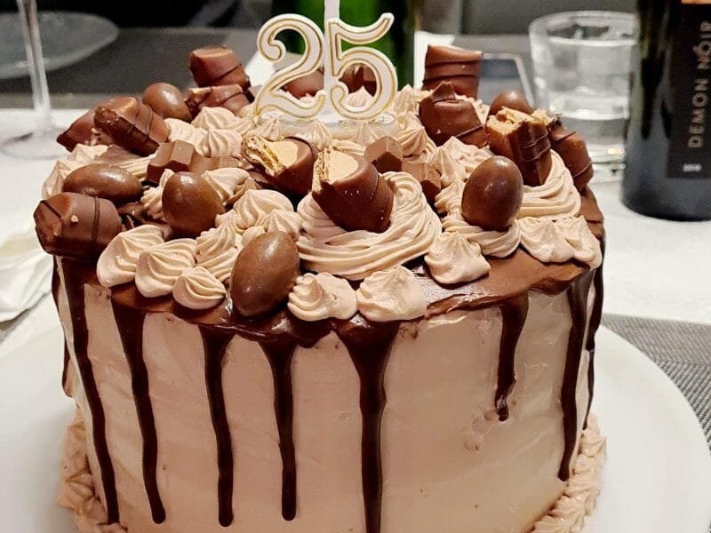 Cliquez pour zoomer ! Layer cake Kinder Bueno Thermomix par romane_seb