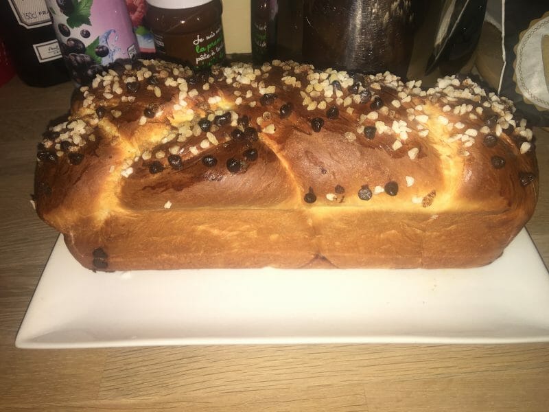 Cliquez pour zoomer ! Brioche tressée à la mie filante Thermomix par Sady