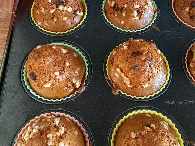 Cliquez pour zoomer ! Muffins aux pépites de chocolat Thermomix par mathilde_266