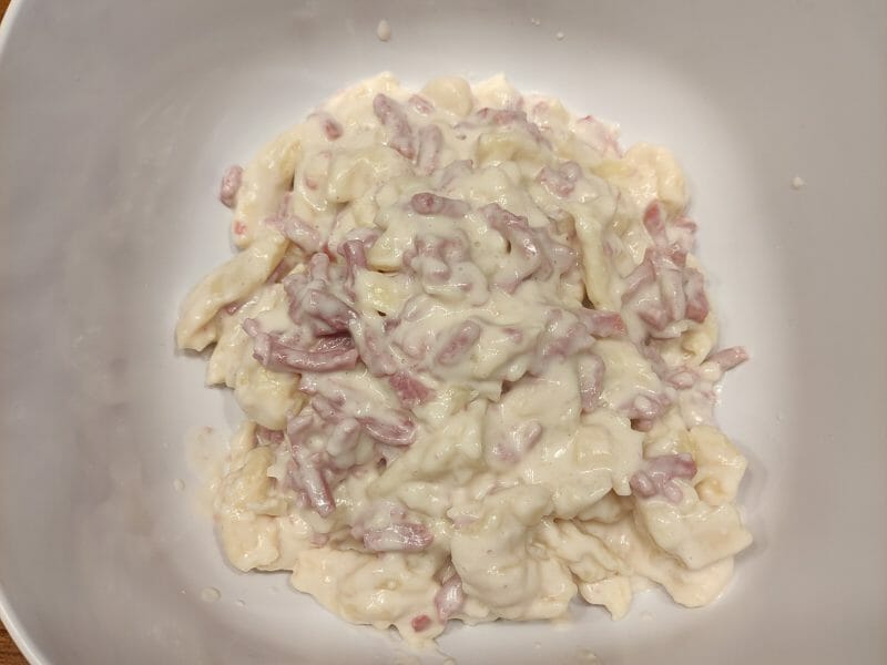 Cliquez pour zoomer ! Knepps à la crème et aux lardons Thermomix par gigi5923