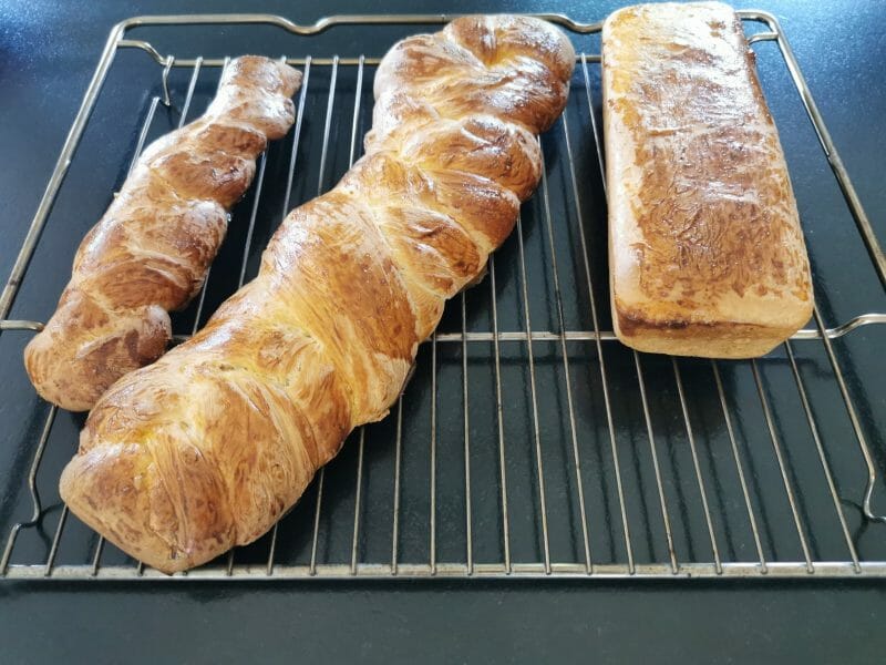 Cliquez pour zoomer ! Brioche tressée à la mie filante Thermomix par Cocoptlouis56