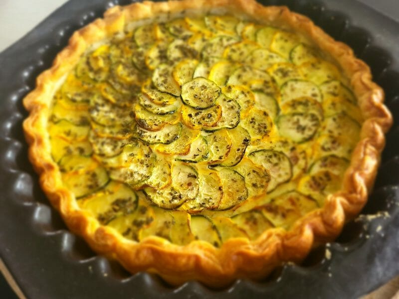 Cliquez pour zoomer ! Tarte courgettes et ricotta Thermomix par fifnettes80