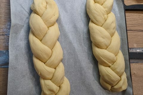 Cliquez pour zoomer ! Brioche tressée à la mie filante Thermomix par boubette74