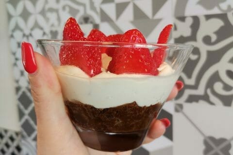 Cliquez pour zoomer ! Tarte aux fraises sans cuisson Thermomix par chloegiraudeau