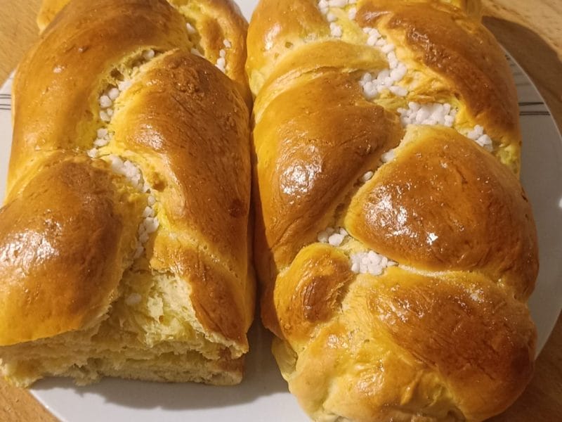 Cliquez pour zoomer ! Brioche tressée à la mie filante Thermomix par law_79