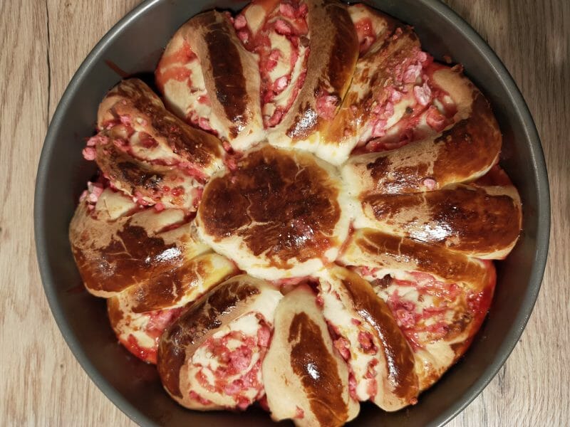 Cliquez pour zoomer ! Brioche aux pralines roses Thermomix par Lili-Vsg