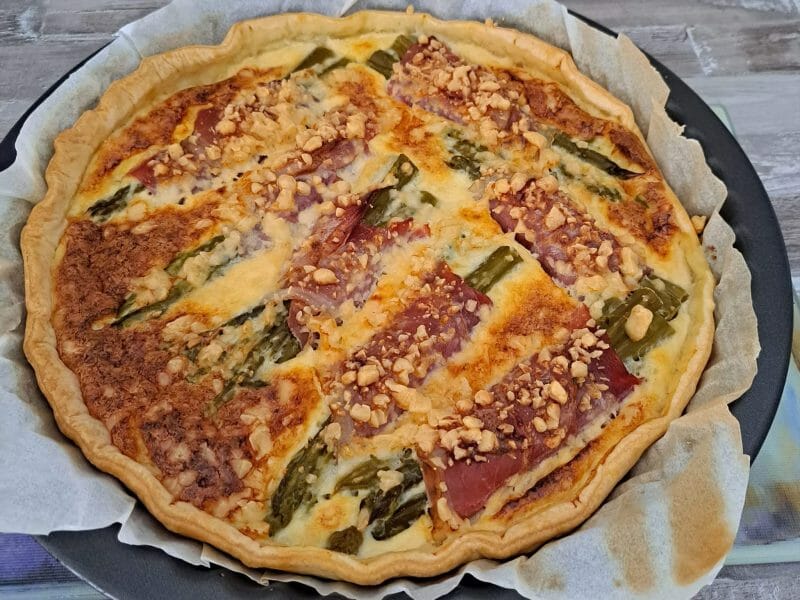 Cliquez pour zoomer ! Tarte asperges et jambon Thermomix par nal_1