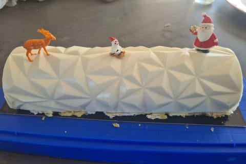 Cliquez pour zoomer ! Bûche citron et framboises Thermomix par Vanouille