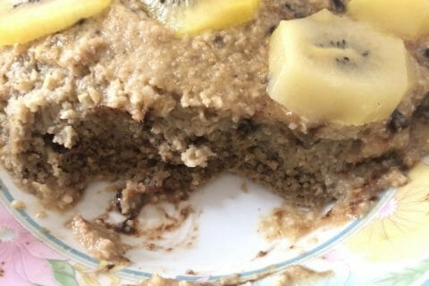 Cliquez pour zoomer ! Bowl cake banane et pépites de chocolat Thermomix par Sabrinafey