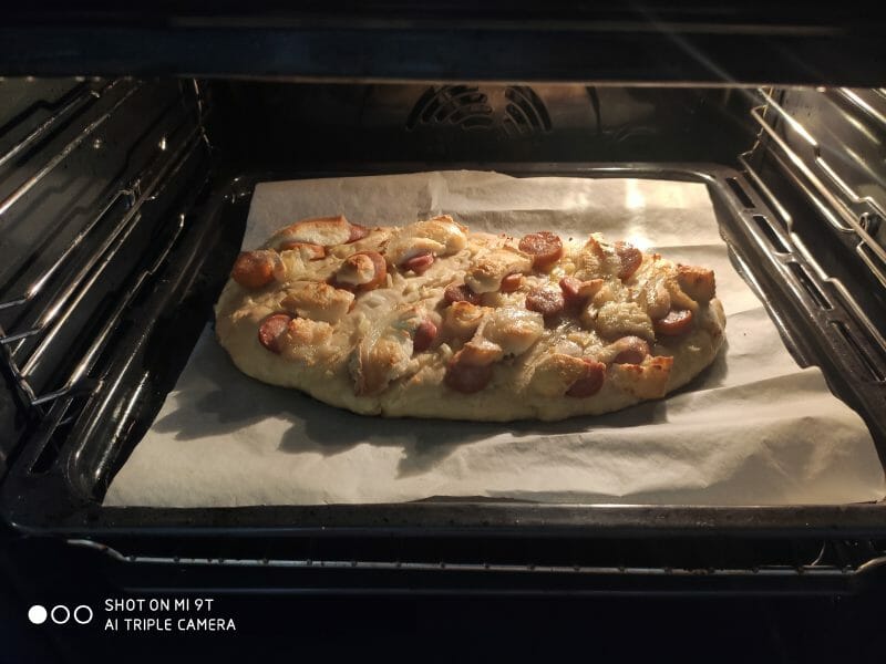 Cliquez pour zoomer ! Fougasse chèvre et lardons Thermomix par soso_25
