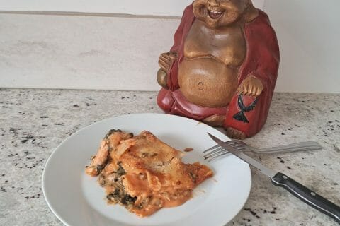 Cliquez pour zoomer ! Lasagnes au saumon et aux épinards Thermomix par mamie bouba