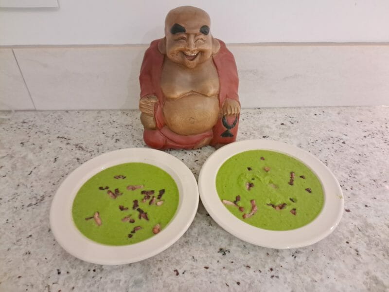 Cliquez pour zoomer ! Velouté de petits pois Thermomix par mamie bouba