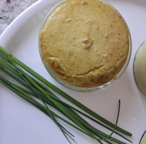 Cliquez pour zoomer ! Flan aux asperges et parmesan Thermomix par mamie bouba