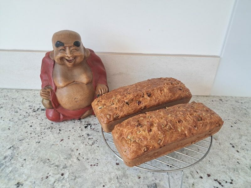 Cliquez pour zoomer ! Cake salé jambon fromage et olives Thermomix par mamie bouba