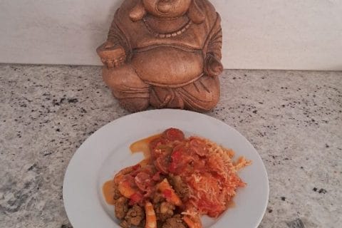 Cliquez pour zoomer ! Jambalaya Thermomix par mamie bouba