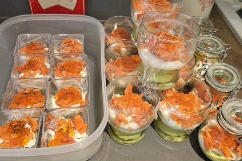 Cliquez pour zoomer ! Verrines saumon avocat Thermomix par christl59