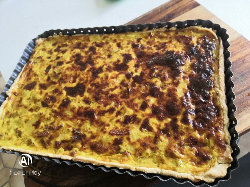 Cliquez pour zoomer ! Tarte fondante aux endives et au curry Thermomix par Newton cricri