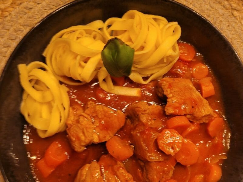 Cliquez pour zoomer ! Veau Marengo Thermomix par annickgregoire@teledisnet_be