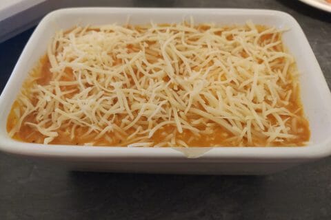 Cliquez pour zoomer ! Gratin de tortellini tomate mozzarella Thermomix par cindy_291019