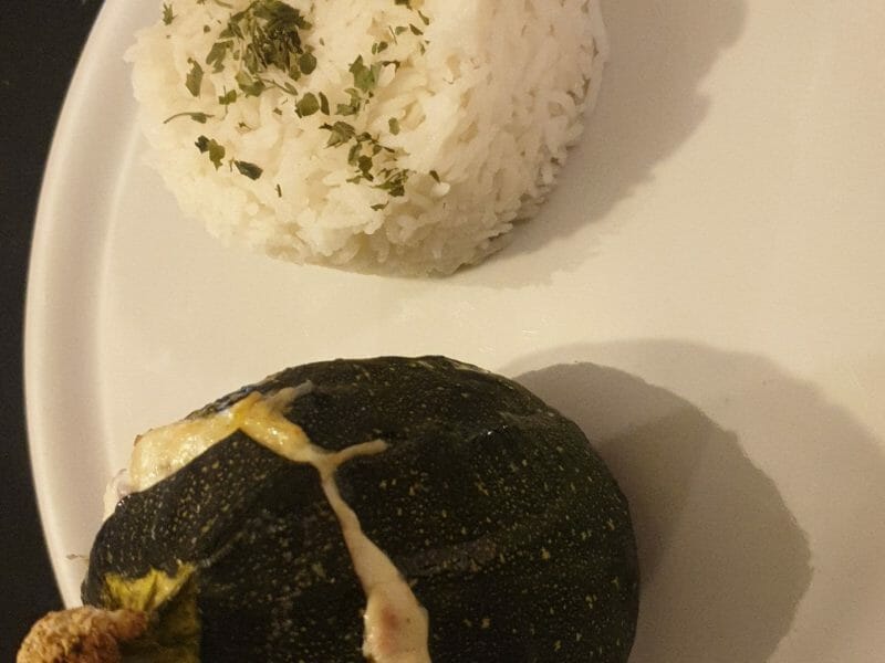 Cliquez pour zoomer ! Courgettes rondes farcies à la ricotta Thermomix par cindy_291019