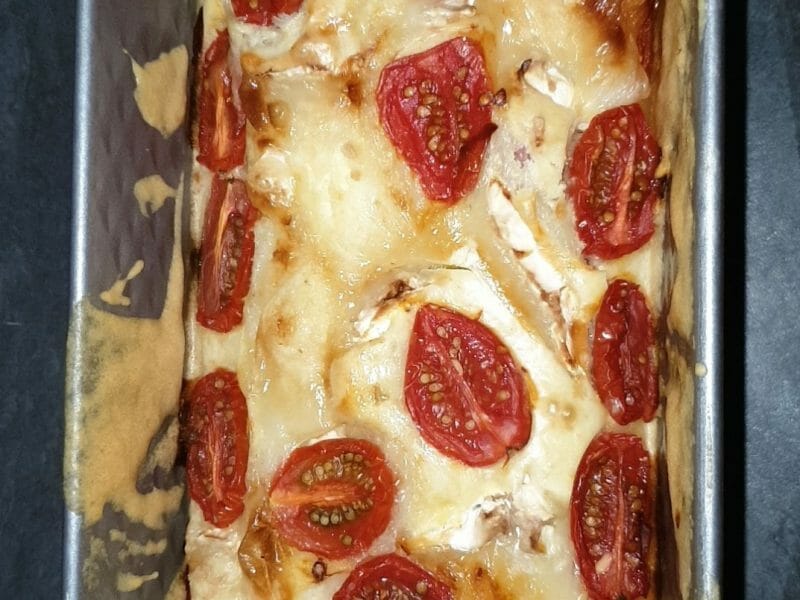 Cliquez pour zoomer ! Cake tomates mozzarella et lardons Thermomix par cindy_291019