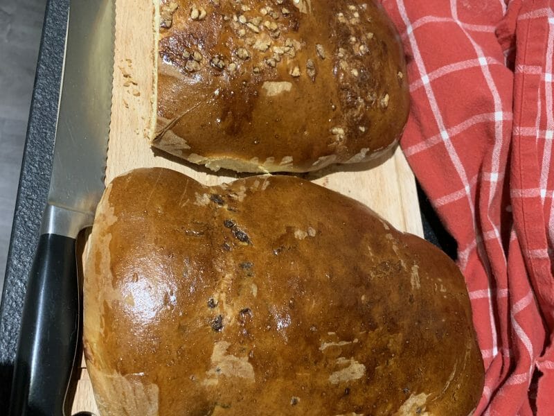 Cliquez pour zoomer ! Cougnou – Coquille de Noël Thermomix par ansomo