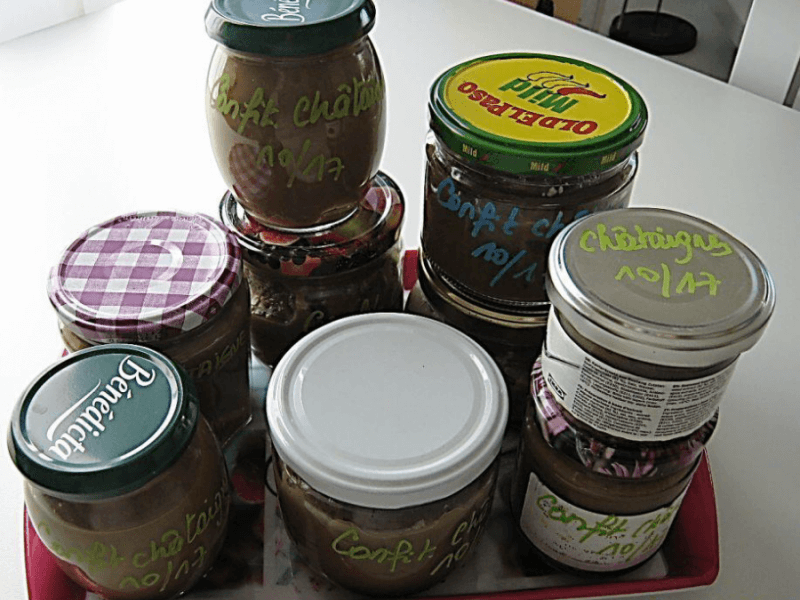 Cliquez pour zoomer ! Confiture de châtaines Thermomix par Pascale Lascoux