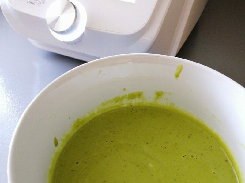 Cliquez pour zoomer ! Velouté glacé de petits pois à la menthe Thermomix par caroll26lap