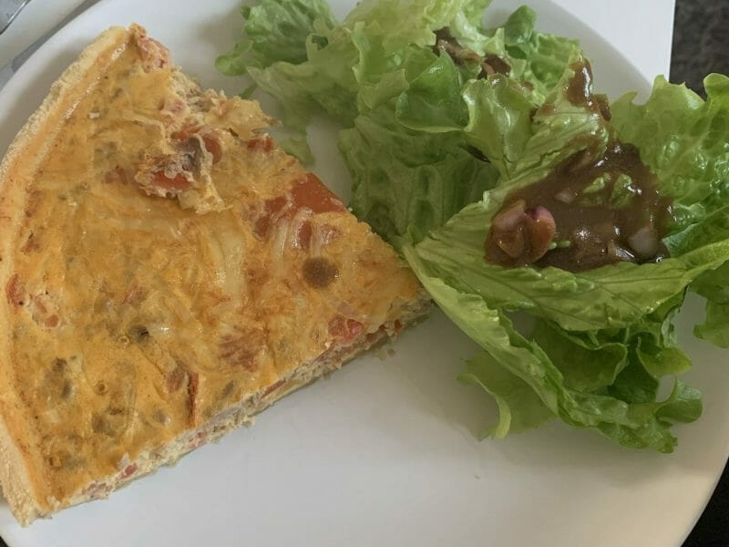 Cliquez pour zoomer ! Tarte au thon, tomate et moutarde Thermomix par c270292m_