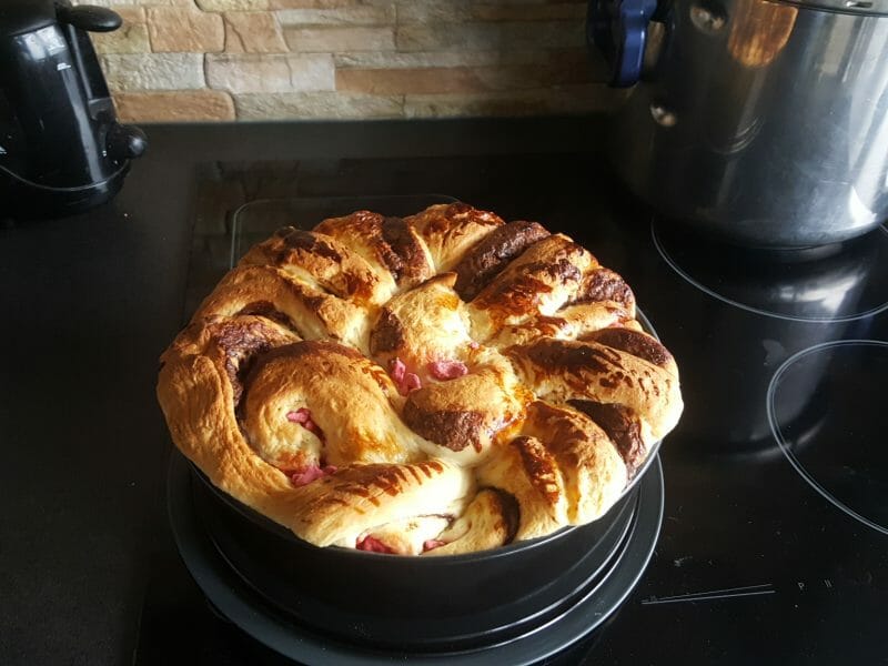 Cliquez pour zoomer ! Brioche aux pralines roses Thermomix par indra_4