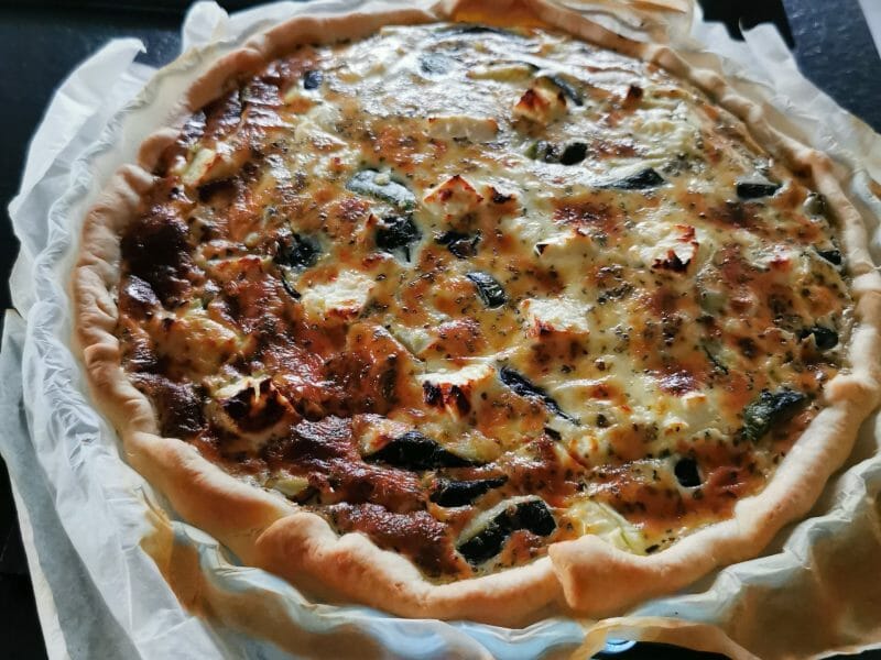 Cliquez pour zoomer ! Quiche saumon et courgettes Thermomix par emylucy
