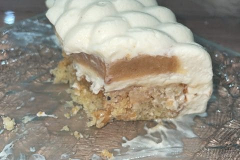 Cliquez pour zoomer ! Bûche vanille praliné Thermomix par Mimy