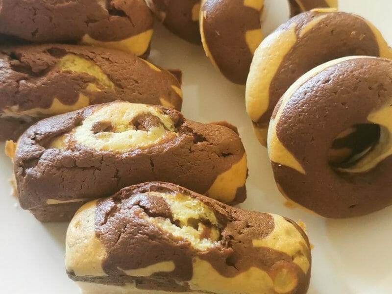 Cliquez pour zoomer ! Marbré au chocolat Thermomix par najwa_oum