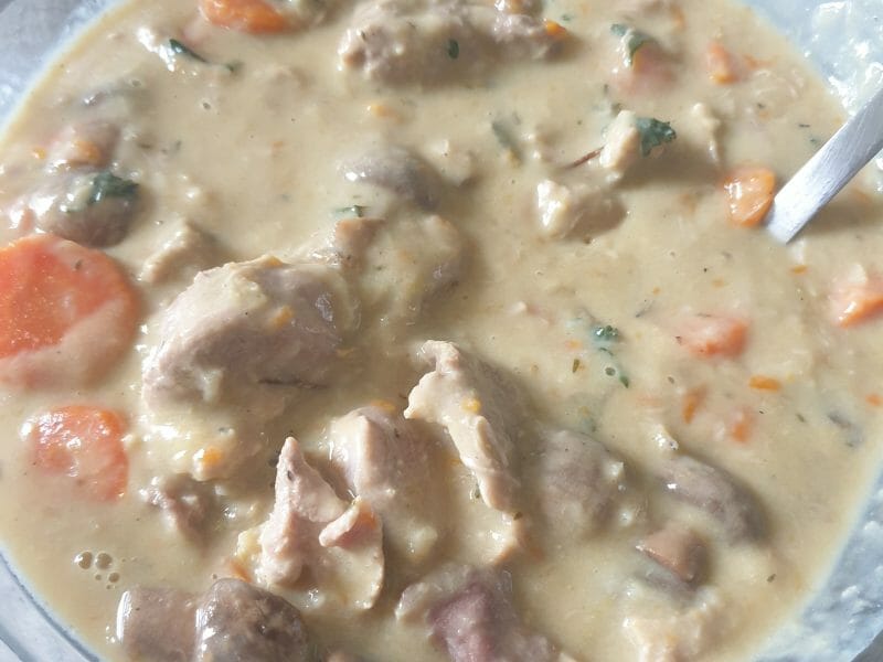 Cliquez pour zoomer ! Filet mignon façon blanquette Thermomix par adelaide_19