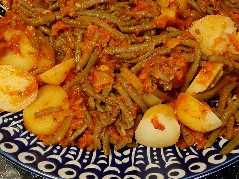 Cliquez pour zoomer ! Haricots verts à l’italienne Thermomix par fatima_88