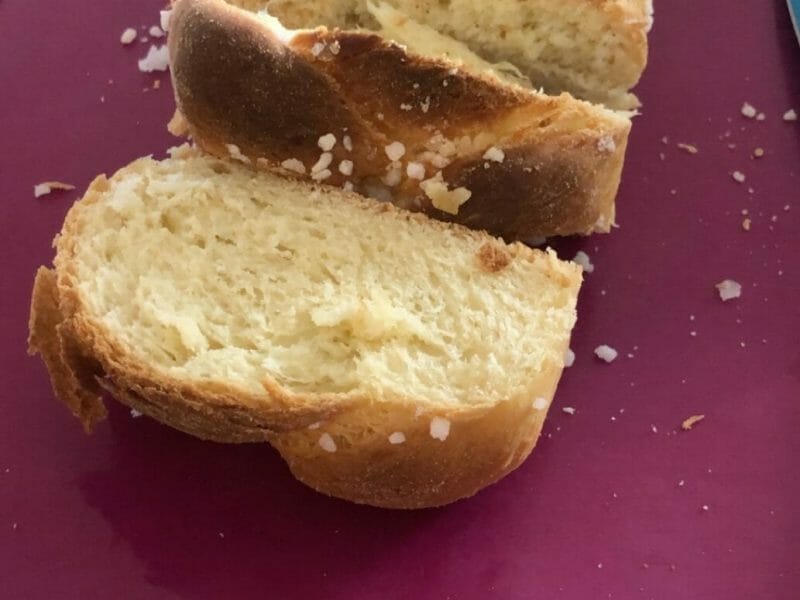 Cliquez pour zoomer ! Brioche tressée à la mie filante Thermomix par marion_691930