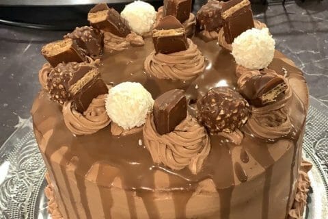 Cliquez pour zoomer ! Layer cake Kinder Bueno Thermomix par yasmin21