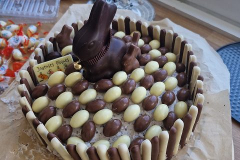 Cliquez pour zoomer ! Gâteau lapin de Pâques Thermomix par edyta_2
