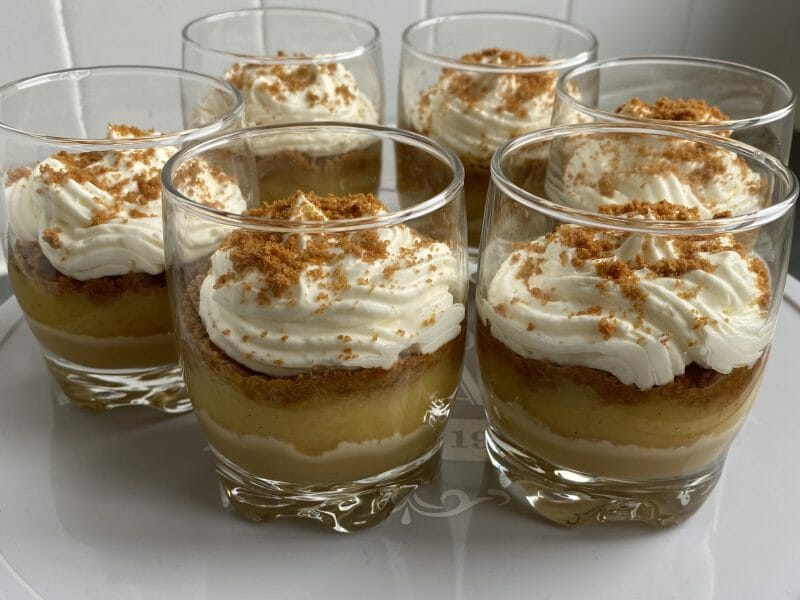 Cliquez pour zoomer ! Verrines pommes caramel et spéculoos Thermomix par assnou